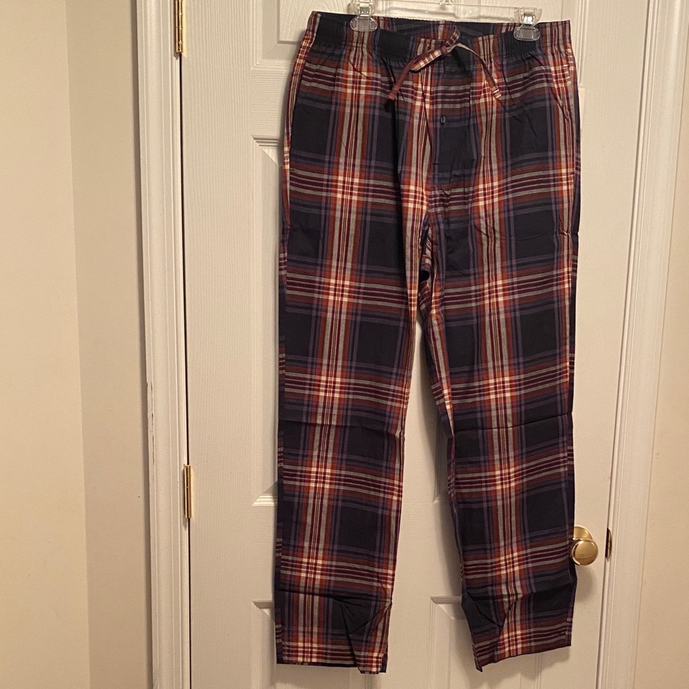 Amazon Essentials Men's Plaid Lounge Pants…size Large